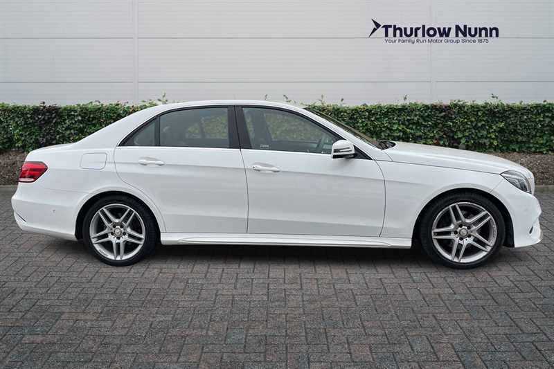Mercedes-Benz E Class 2.1 E250 Cdi Amg Line Saloon G-tronic White #2