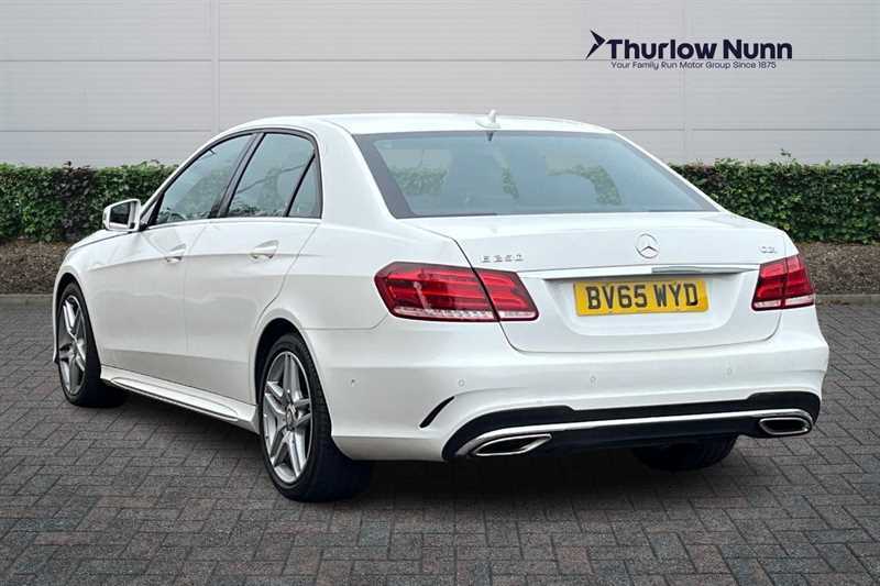 Mercedes-Benz E Class 2.1 E250 Cdi Amg Line Saloon G-tronic White #5