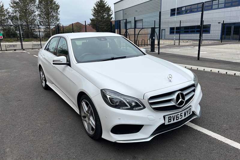 Mercedes-Benz E Class 2.1 E220 Bluetec Amg White #58
