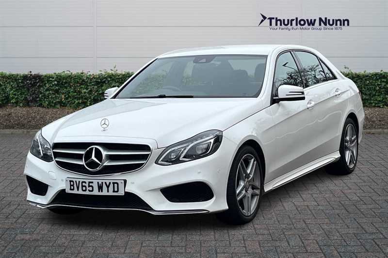 Mercedes-Benz E Class 2.1 E220 Bluetec Amg White #7