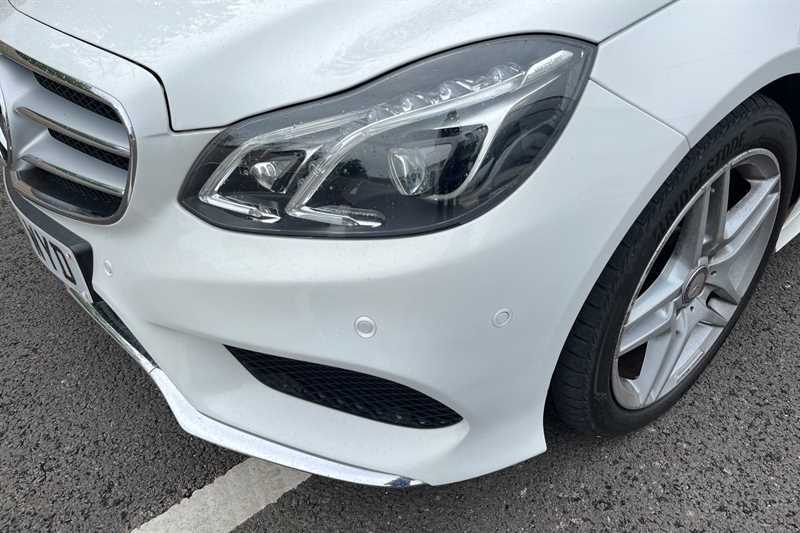 Mercedes-Benz E Class 2.1 E220 Bluetec Amg White #43