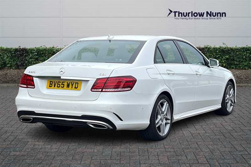 Mercedes-Benz E Class 2.1 E250 Cdi Amg Line Saloon G-tronic White #3