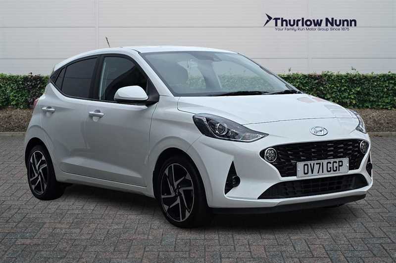 Hyundai I10 1.0 Premium Hatchback Euro 6 S White