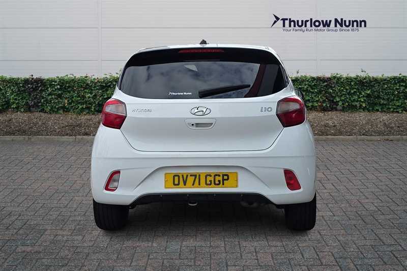 Hyundai I10 1.0 Premium Hatchback Euro 6 S White #4