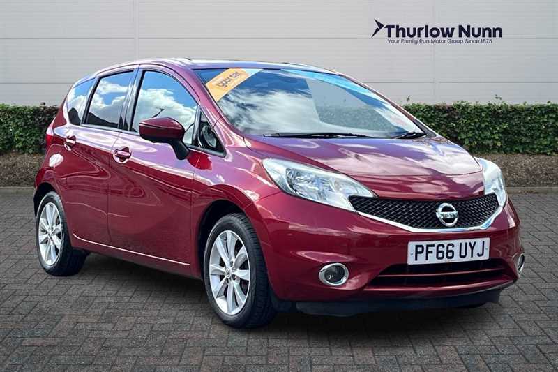 Nissan Note 1.2 Dig-s Tekna Hatchback Xtron Euro 6 Red