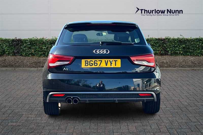 Audi A1 1.4 Tfsi S Line Hatchback Euro 6 Black #4