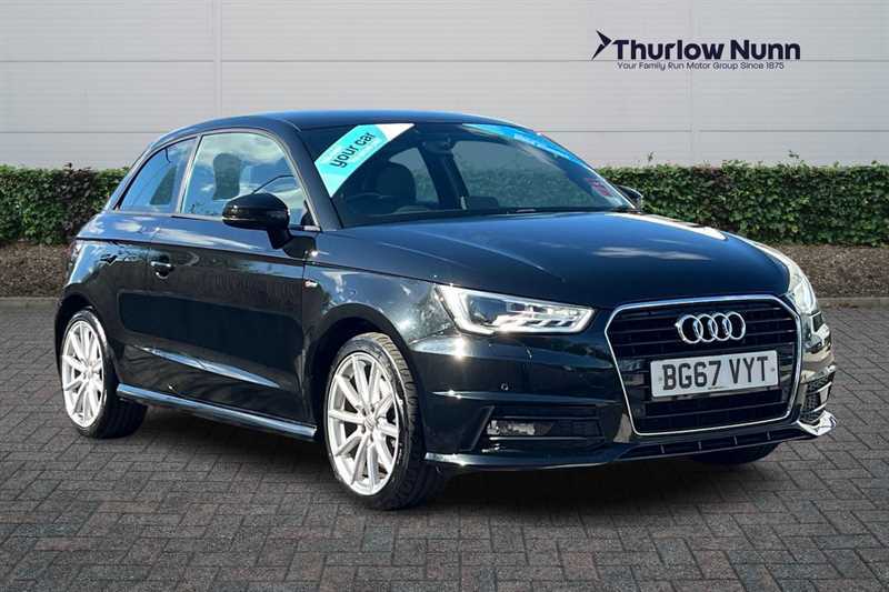 Audi A1 1.4 Tfsi S Line Hatchback Euro 6 Black