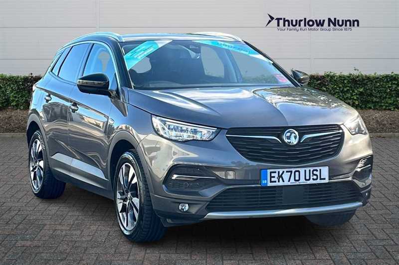 Vauxhall Grandland X 1.2 Turbo Sri Nav Suv Euro 6 S Grey