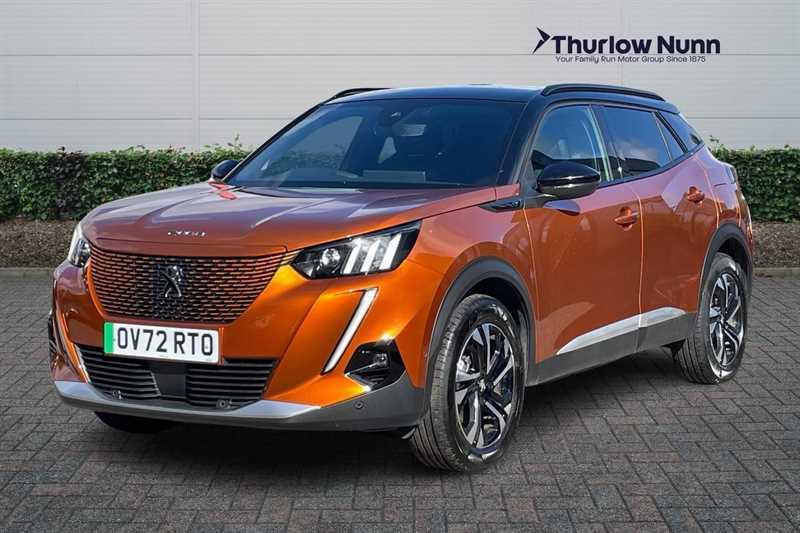 Peugeot e-2008 50Kwh Gt Suv 7Kw Charger 136 Orange #6