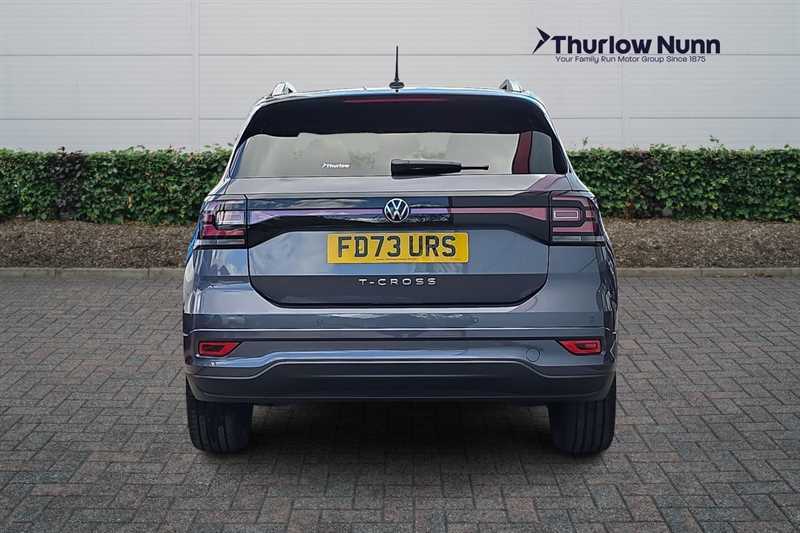 Volkswagen T-Cross 1.0 Tsi R-line Suv Dsg Euro 6 Ss 11 Grey #4
