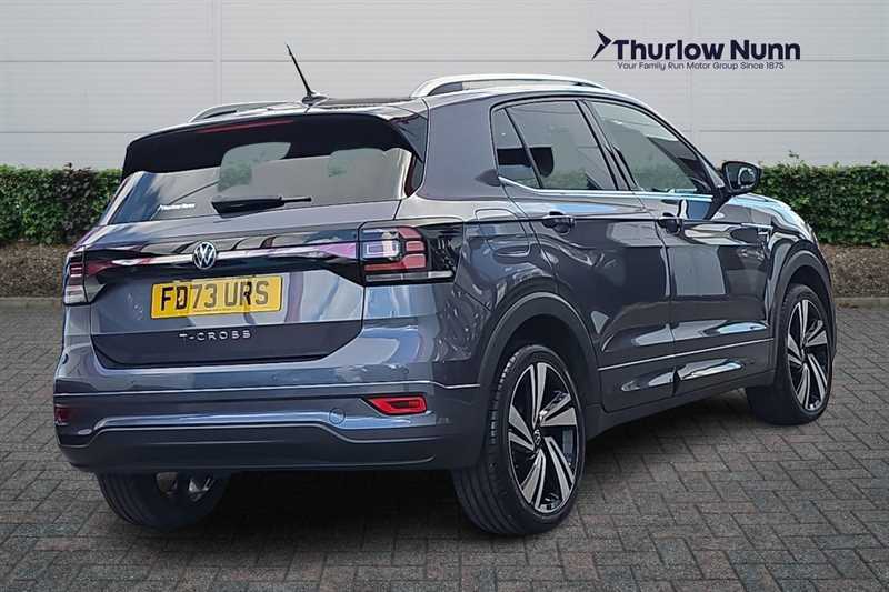 Volkswagen T-Cross 1.0 Tsi R-line Suv Dsg Euro 6 Ss 11 Grey #3