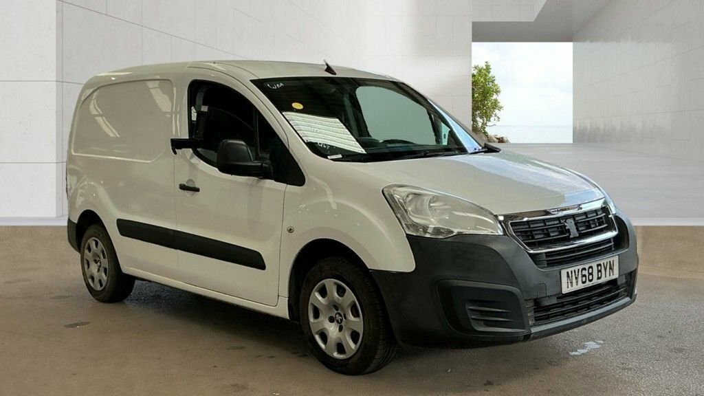 Peugeot Partner 1.6 Bluehdi 744 S L2 6Dr White #1