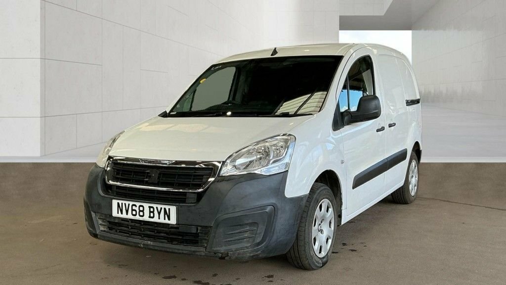 Peugeot Partner 1.6 Bluehdi 744 S L2 6Dr White #8