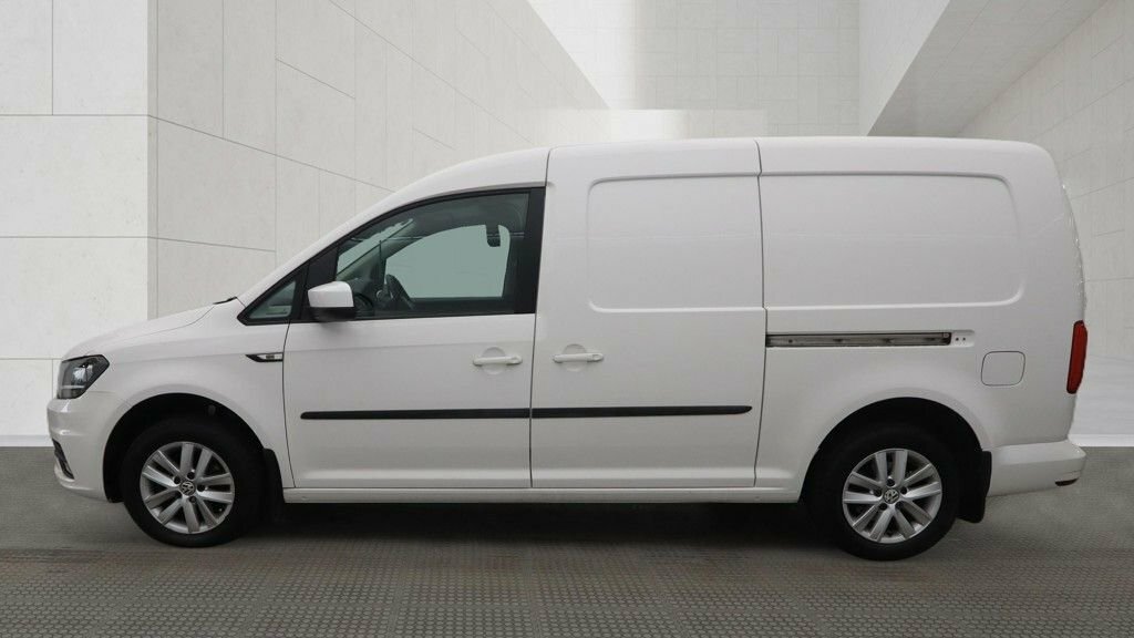 Volkswagen Caddy Maxi 2L Highline 6Dr White #6