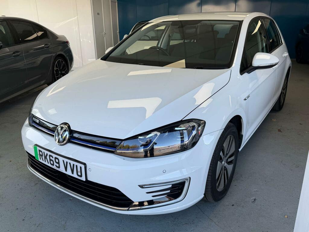 Volkswagen e-Golf E-golf White #2