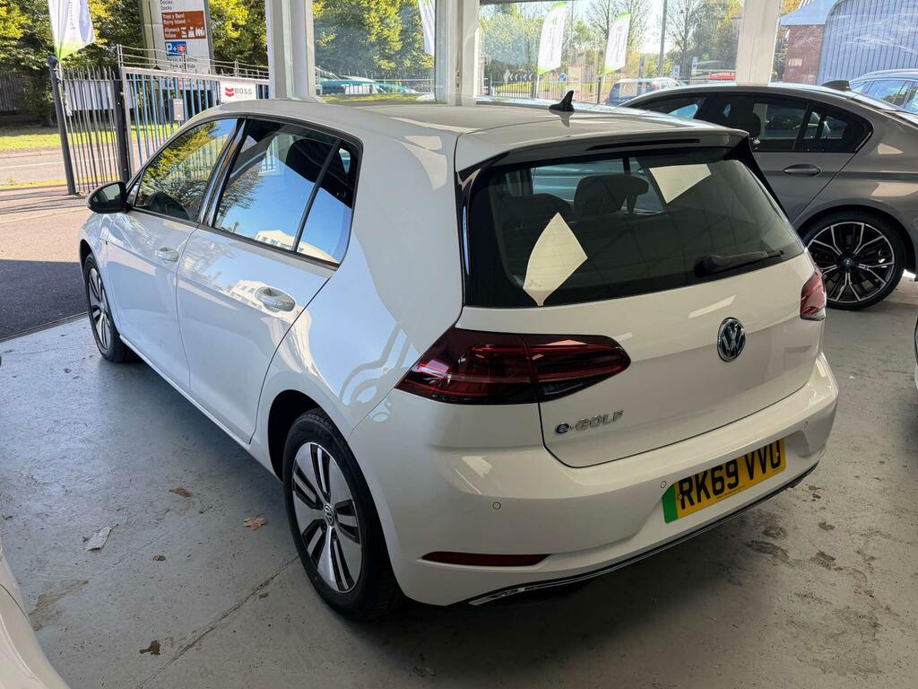 Volkswagen e-Golf E-golf White #3