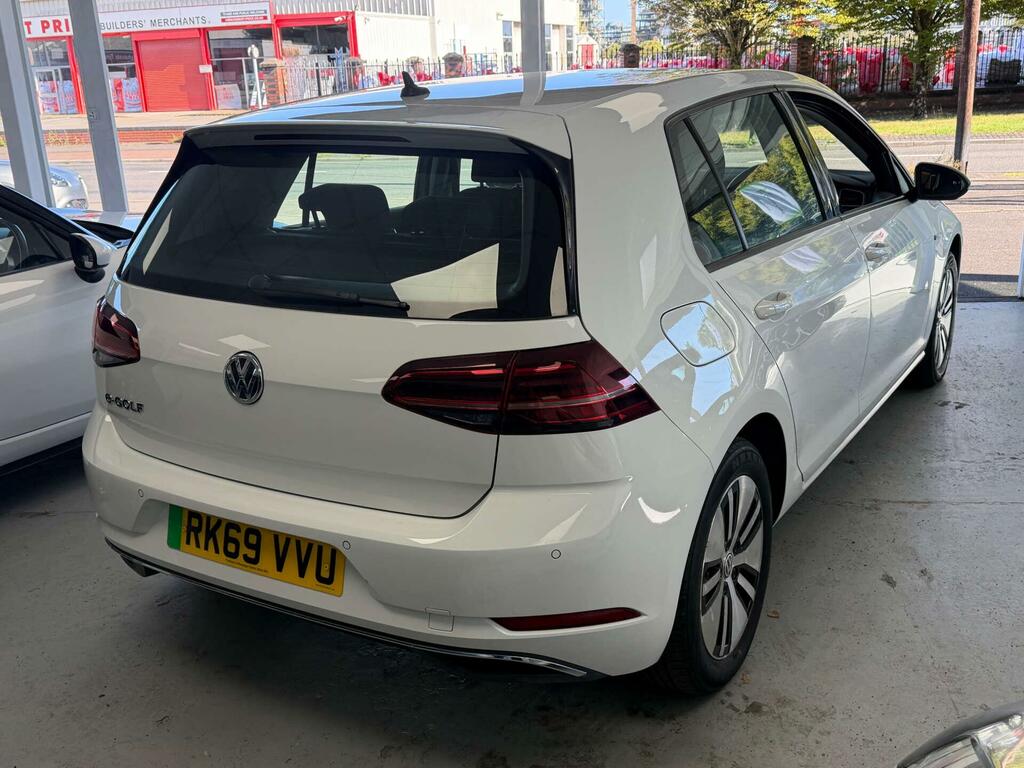 Volkswagen e-Golf E-golf White #4