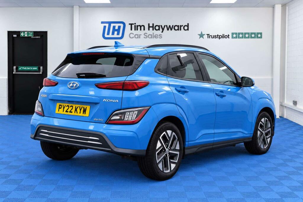 Hyundai Kona 64Kwh Premium 10.5Kw Charger Blue #4