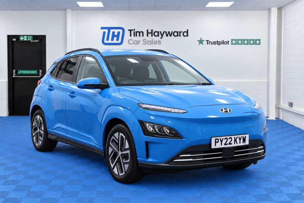 Hyundai Kona 64Kwh Premium 10.5Kw Charger Blue