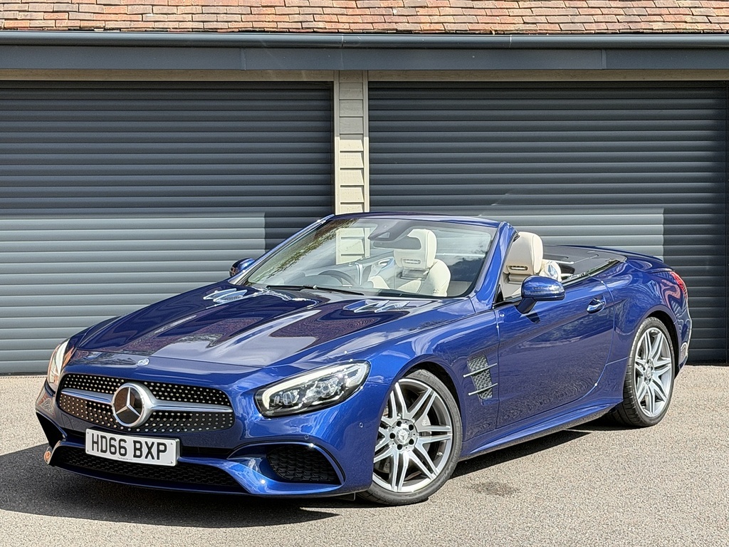 Mercedes-Benz SL Class Sl500 Amg Line Blue #4