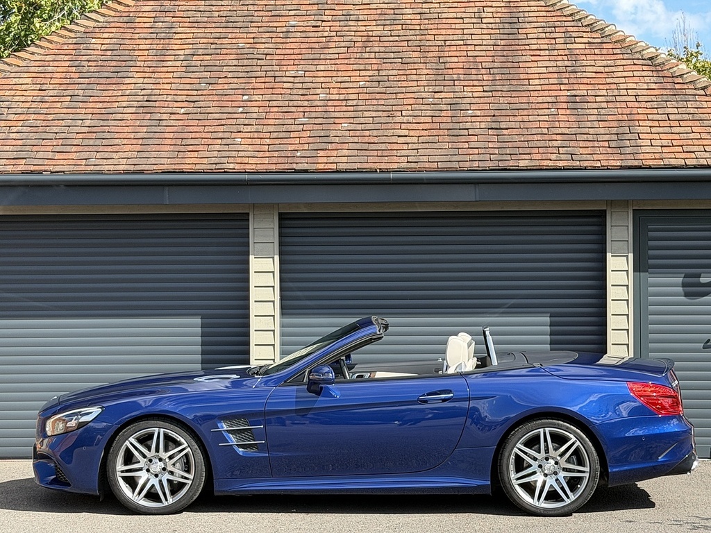 Mercedes-Benz SL Class Sl500 Amg Line Blue #5