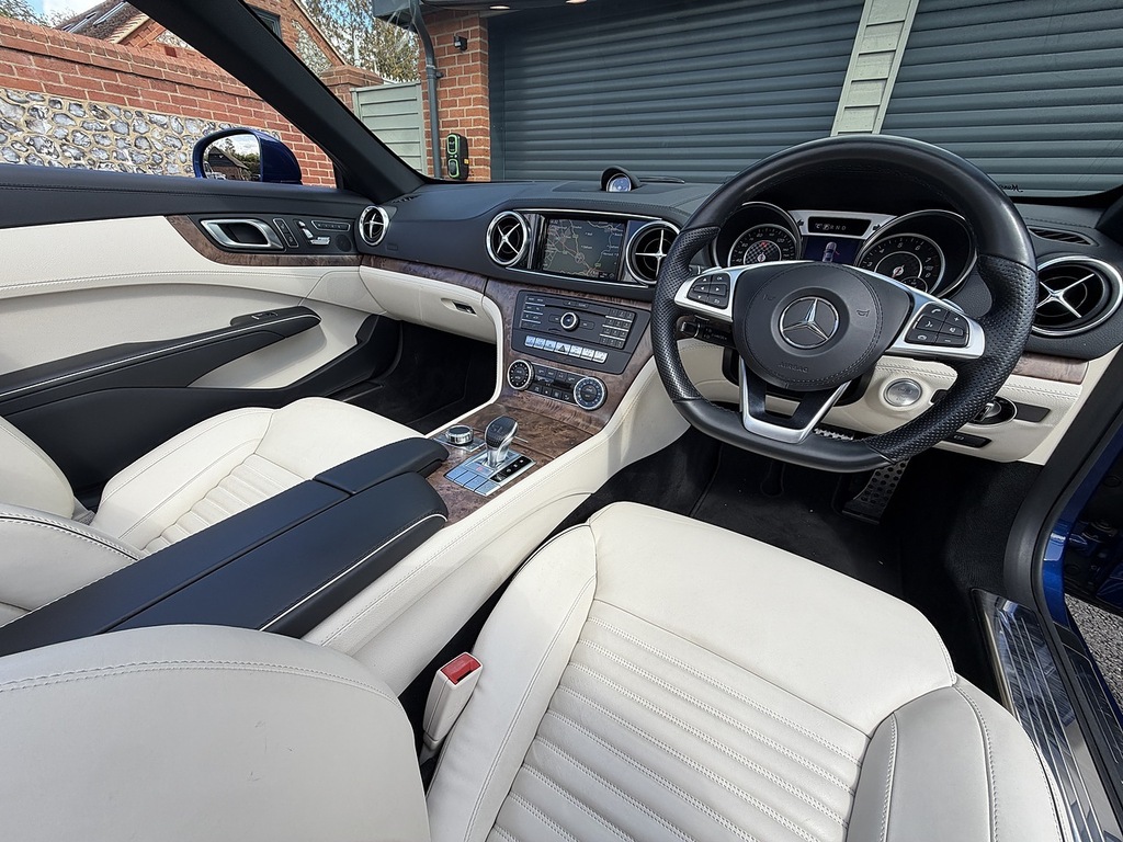 Mercedes-Benz SL Class Sl500 Amg Line Blue #2