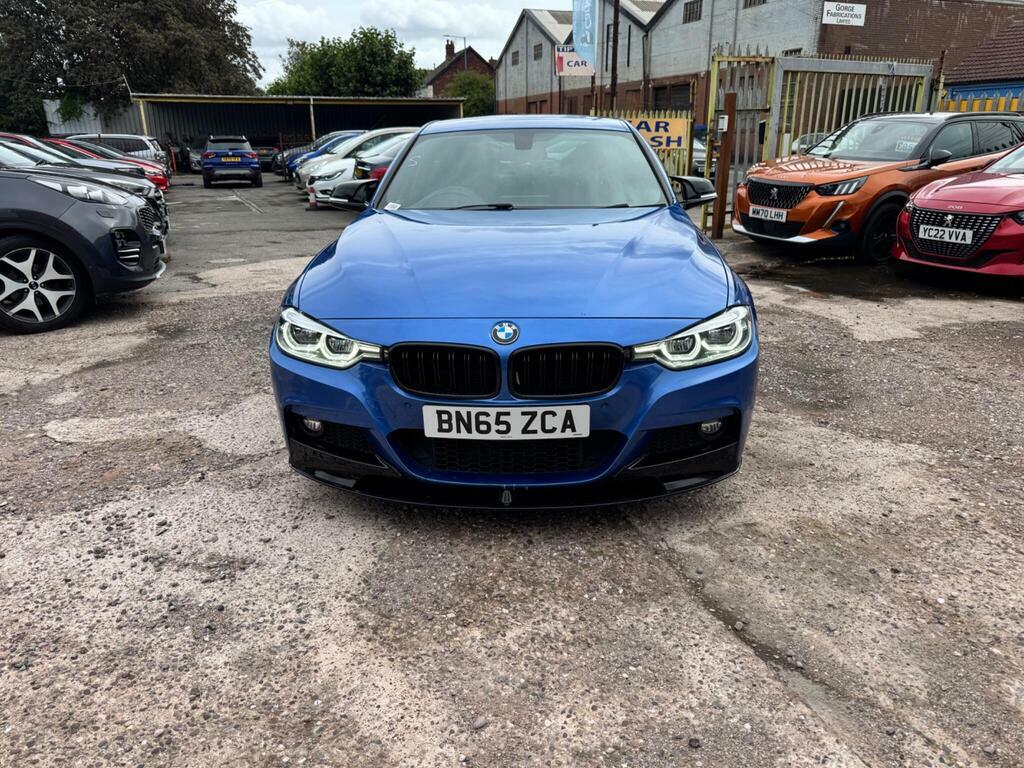BMW 3 Series Saloon 2.0 320D Ed Efficientdynamics Euro 5 Ss White #2