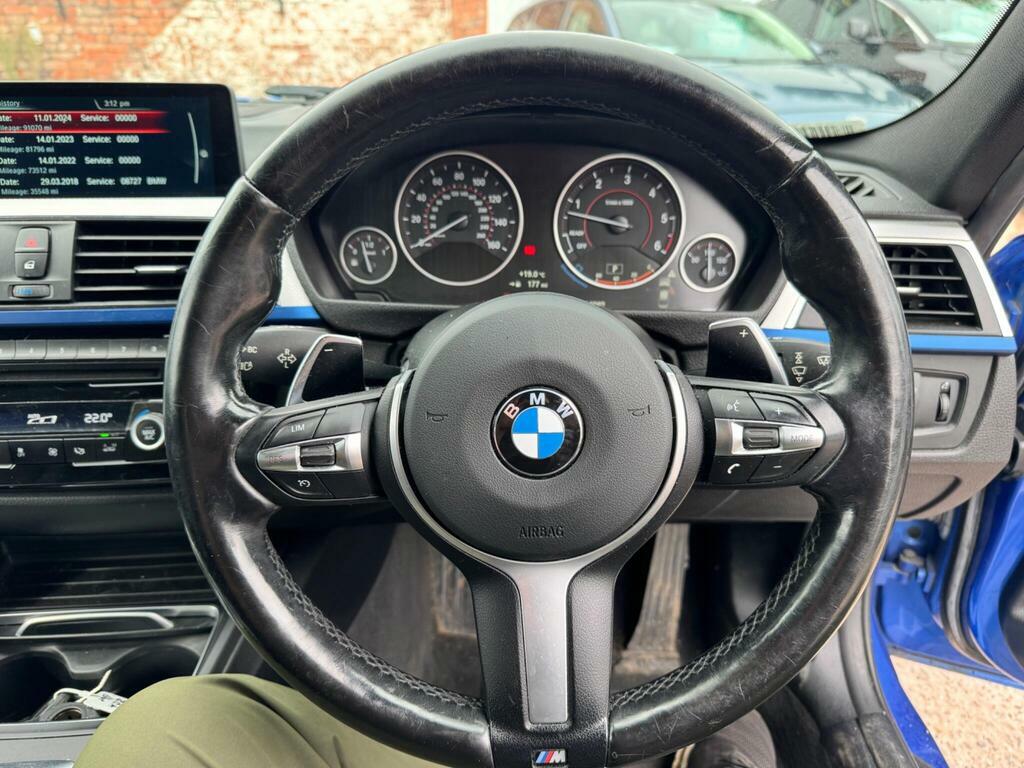 BMW 3 Series Saloon 2.0 320D Ed Efficientdynamics Euro 5 Ss White #23