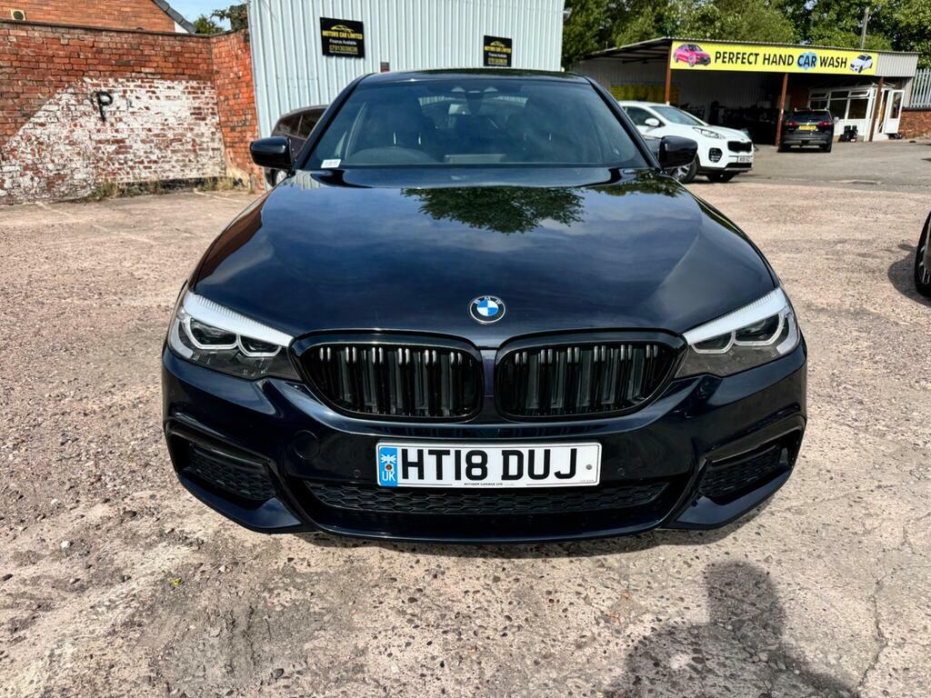 BMW 5 Series 2.0 530E 9.2Kwh M Sport Euro 6 S S Black #2