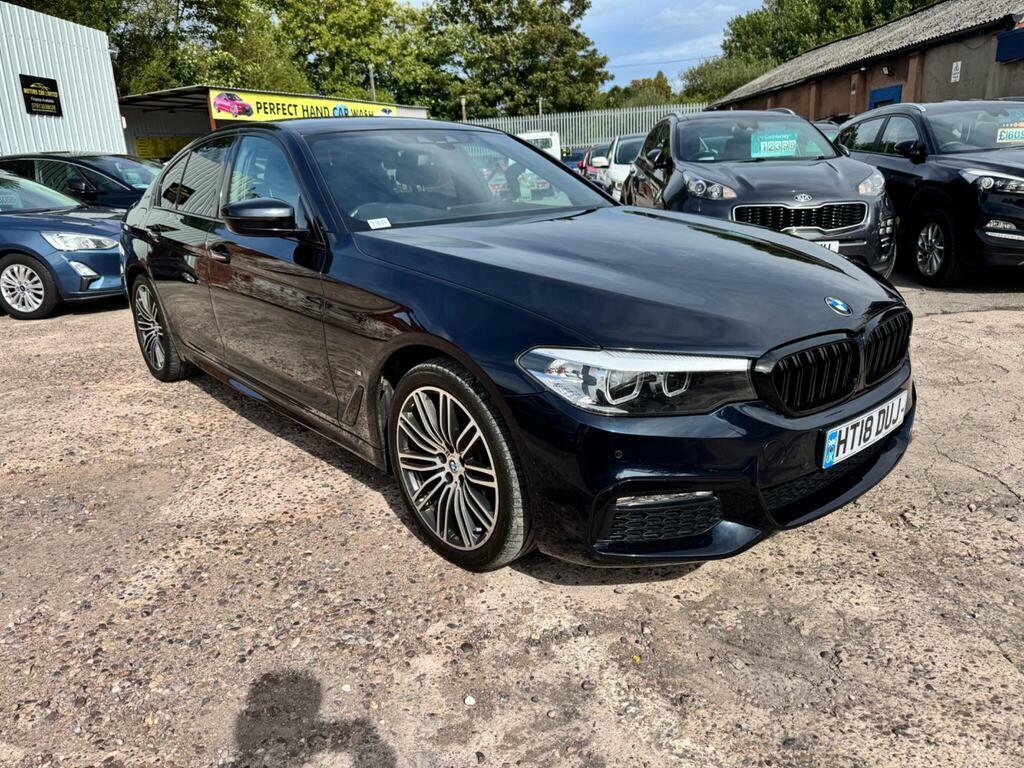 BMW 5 Series 2.0 530E 9.2Kwh M Sport Euro 6 S S Black