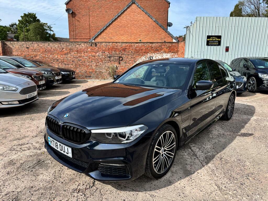BMW 5 Series 2.0 530E 9.2Kwh M Sport Euro 6 S S Black #3