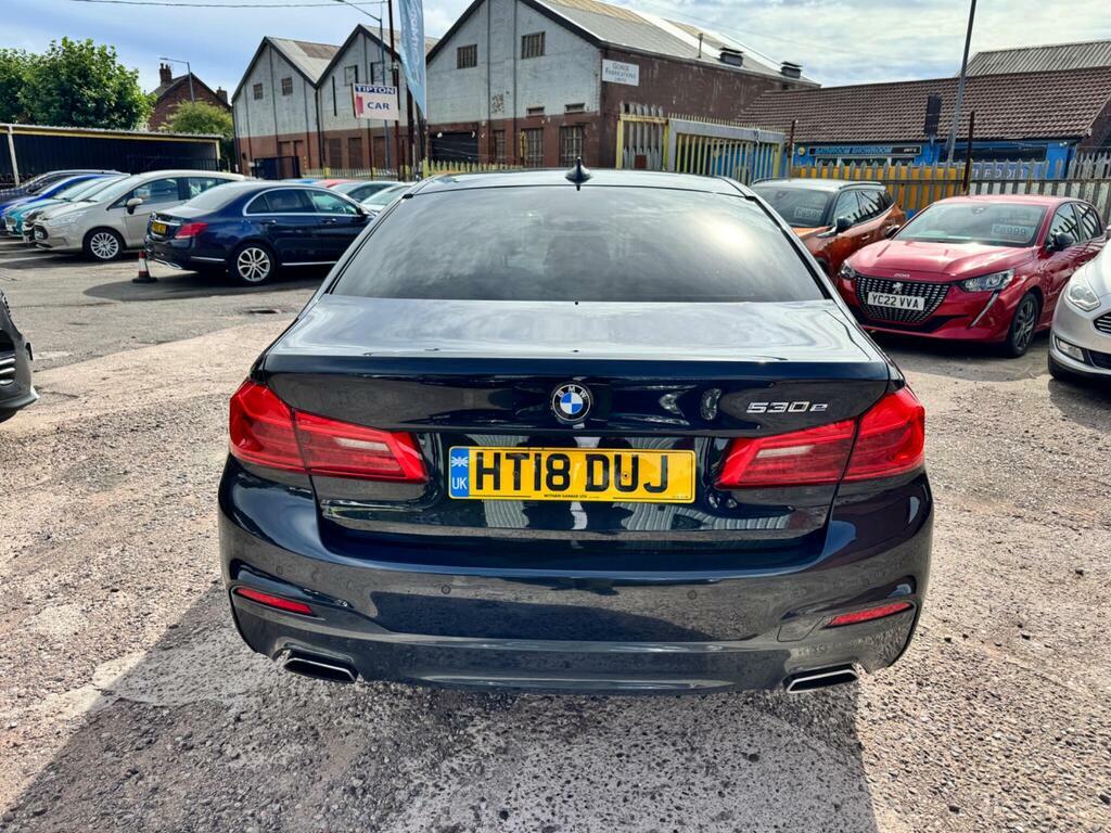 BMW 5 Series 2.0 530E 9.2Kwh M Sport Euro 6 S S Black #5
