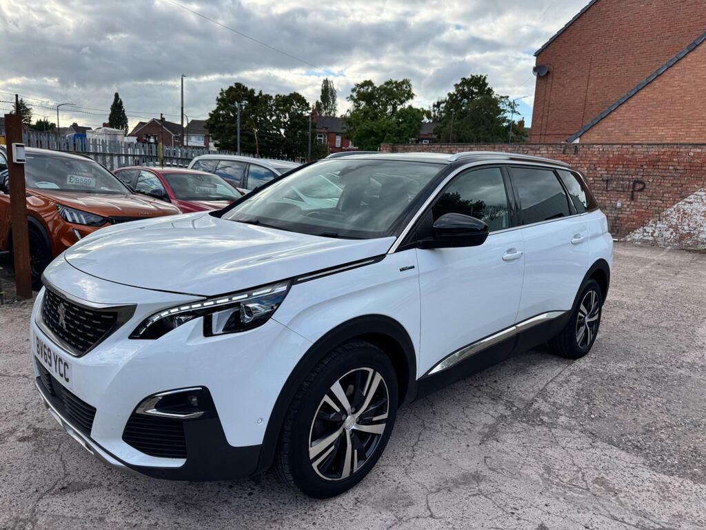 Peugeot 5008 1.6 Puretech Gt Line Eat Euro 6 S S White #3