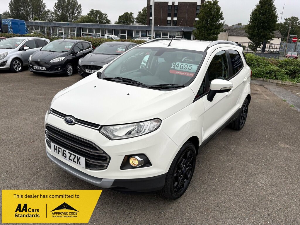 Ford Ecosport 1.0T Ecoboost Titanium Suv 2Wd E White