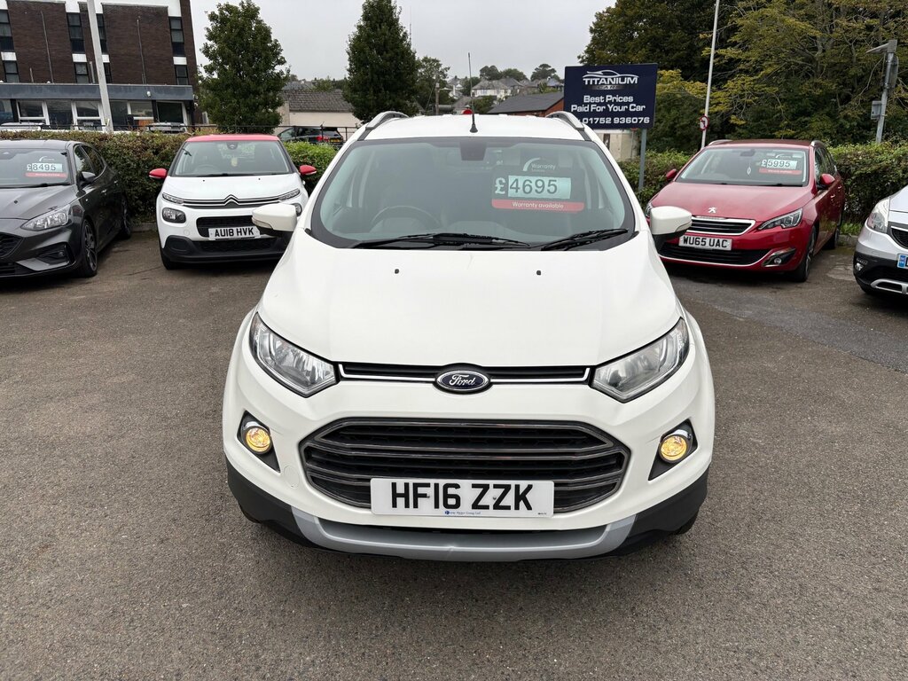 Ford Ecosport 1.0T Ecoboost Titanium Suv 2Wd E White #2