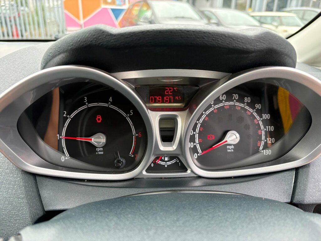 Ford Fiesta Silver #12