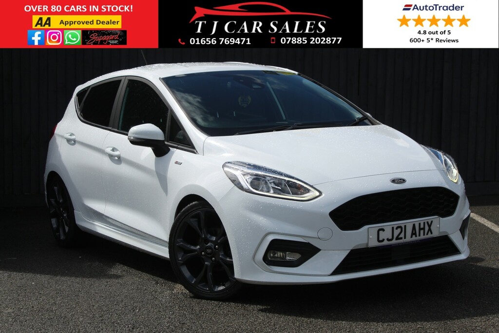 Ford Fiesta Hatchback 1.0 Fiesta St-line X Edition 1.0T White