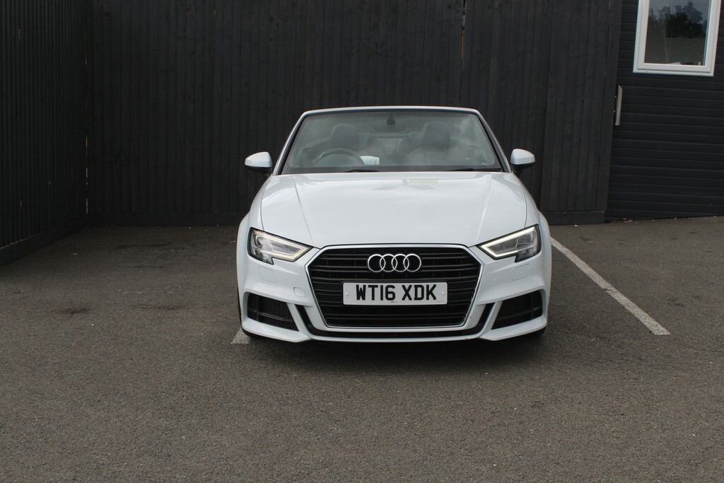 Audi A3 Cabriolet Convertible 1.4 Tfsi Cod S Line 2016 White #2