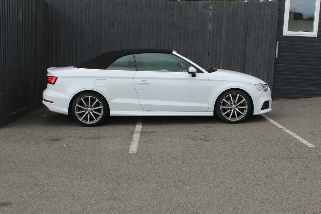 Audi A3 Cabriolet Convertible 1.4 Tfsi Cod S Line 2016 White #5