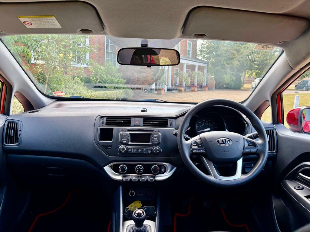 Kia RIO 1.25 1 Euro 5 Red #3