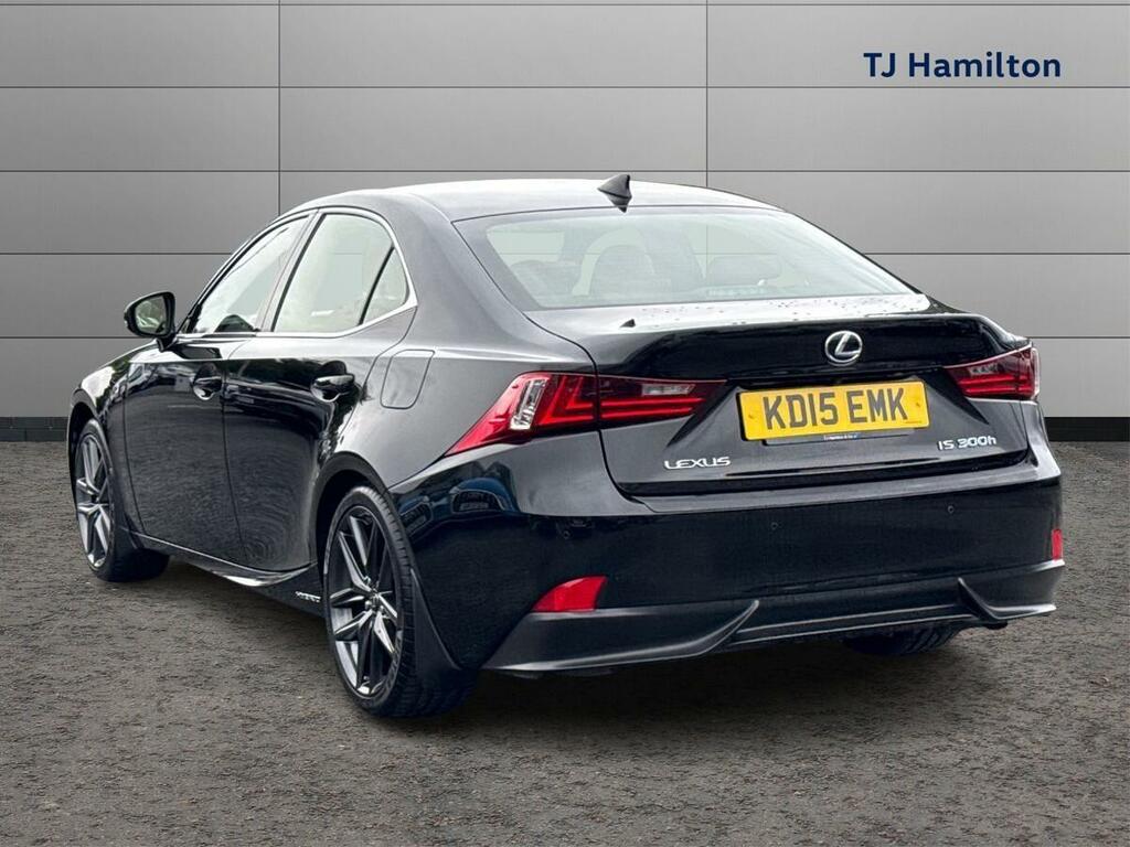Lexus IS 300H F-sport Cvt Black #3