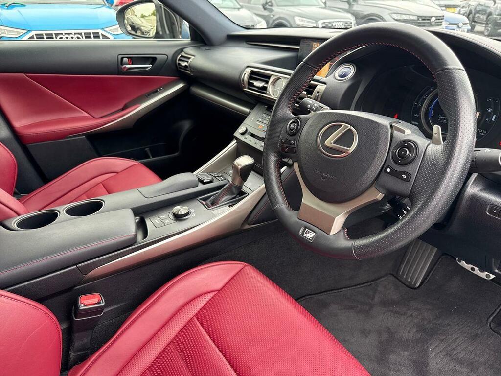 Lexus IS 300H F-sport Cvt Black #6