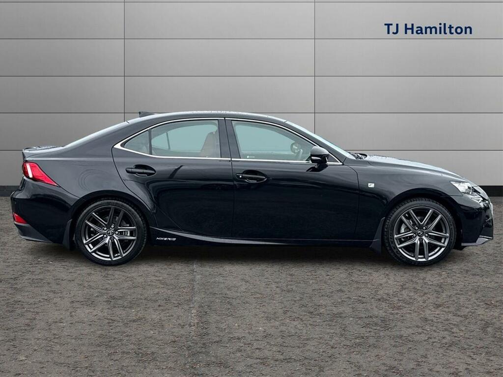 Lexus IS 300H F-sport Cvt Black #4