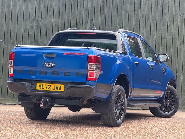 Ford Ranger 2.0 Ecoblue Stormtrak Pickup Double Cab ML72JWA Blue #3