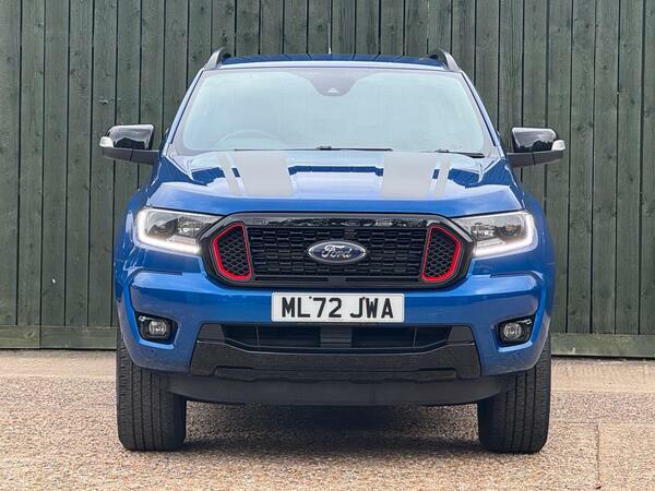 Ford Ranger 2.0 Ecoblue Stormtrak Pickup Double Cab ML72JWA Blue #5