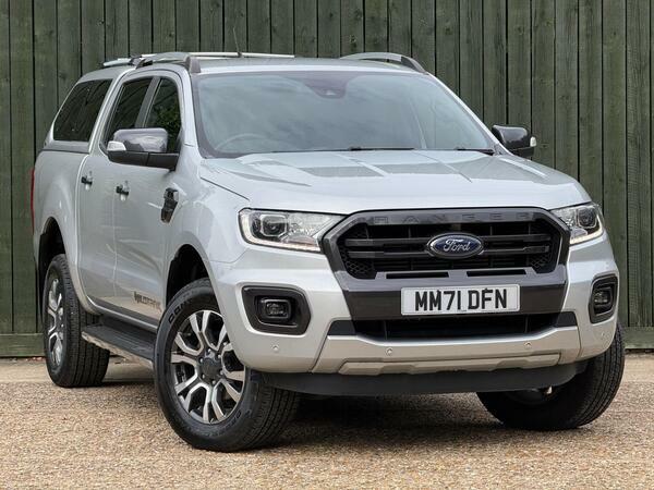 Ford Ranger Pick Up Double Cab Ecoblue 213 Wildtrak White #1