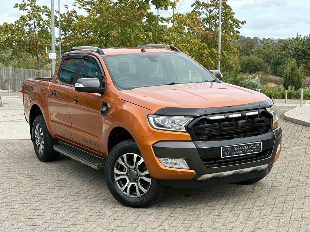 Ford Ranger 3.2 Tdci Wildtrak Pickup Double Cab Aut Orange