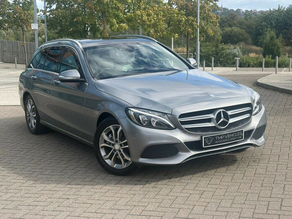 Mercedes-Benz C Class 2.1 C220 Bluetec Sport Estate G-tronic Silver