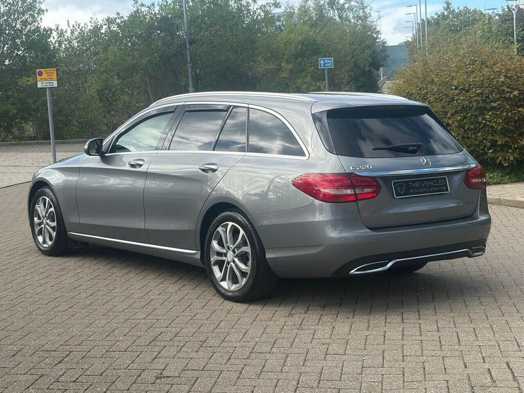 Mercedes-Benz C Class 2.1 C220 Bluetec Sport Estate G-tronic Silver #4