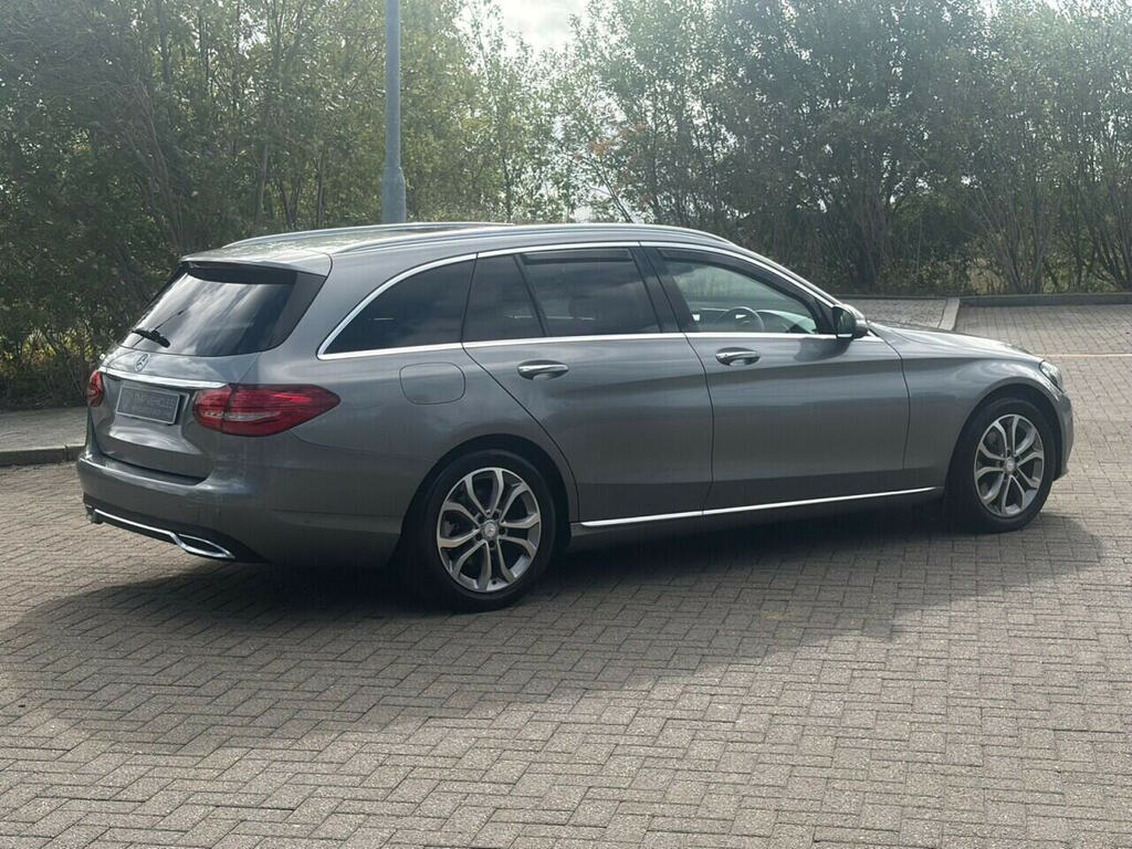 Mercedes-Benz C Class 2.1 C220 Bluetec Sport Estate G-tronic Silver #6